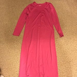 Land’s End Supima Cotton Long Sleeve Nightgown